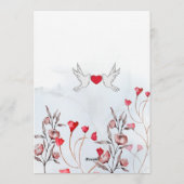 Engagement Party Invitations  Kaart (Achterkant)