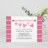 Engagement Party Invitations Kaart (Staand voorkant)