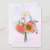 Engagement Party Invitations  Kaart (Achterkant)