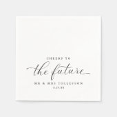 Engagement Party Juicht op de toekomstige bruiloft Servet (Voorkant)