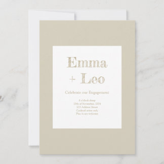 Engagement Party Kaart