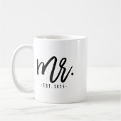 Engagement Party Man en vrouw Matching paar Koffiemok (Links)