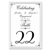 Engagement Party minimalistische elegante scriptna Kaart (Voorkant)