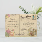 Engagement Party, , oude briefkaart stijl (Staand voorkant)