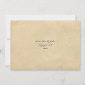 Engagement Party, , oude briefkaart stijl (Achterkant)