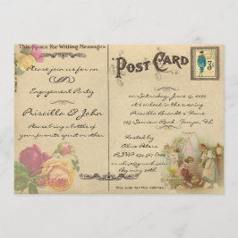 Engagement Party, , oude briefkaart stijl