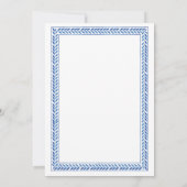 Engagement Party Paren Douche Santorini Griekenlan Kaart (Achterkant)