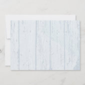 Engagement Party Rustic Mason Jar Gerber Daisies Kaart (Achterkant)