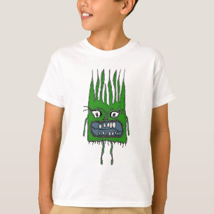 Enge baby monster vampier tekening t-shirt