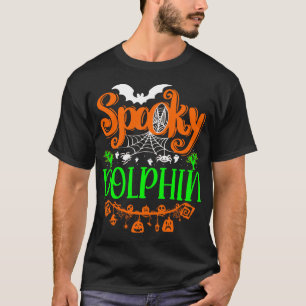 Enge Boo Halloween Dier Dolfijn Cadeau-idee T-shirt