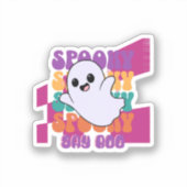 Enge Boo Sticker (Voorkant)