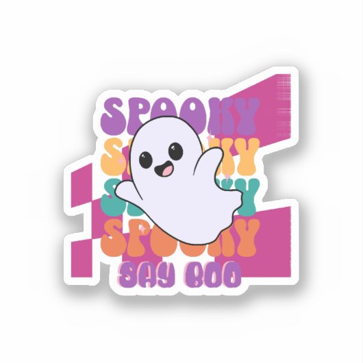 Enge Boo Sticker (Voorkant)