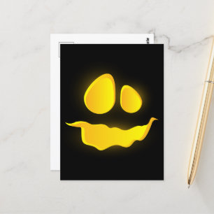 Enge Bumkin Smile Halloween Seizoen Briefkaart