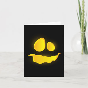 Enge Bumkin Smile Halloween Seizoen Kaart