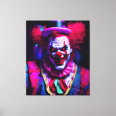 enge clown canvas afdruk (Voorkant)