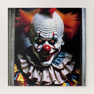 Enge Clown Evil Grin Circus Auguste Horror Legpuzzel