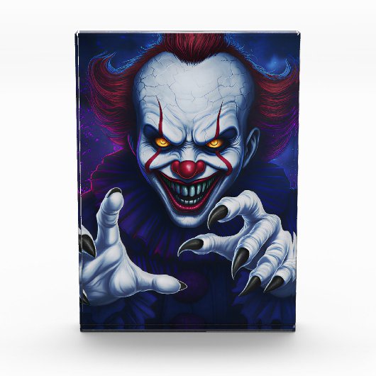Enge Clown Foto Blok (Voorkant)