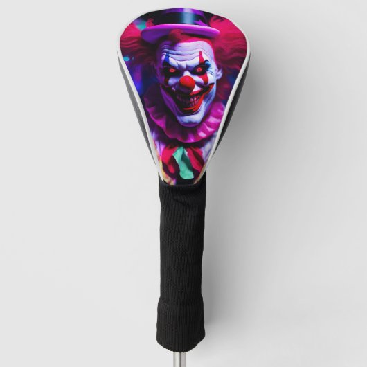 enge clown golfheadcover (Voorkant)