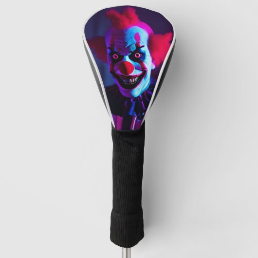 enge clown golfheadcover (Voorkant)