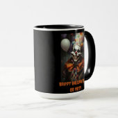 Enge clown Halloween Mok (Voorkant rechts)