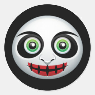 Enge Clown Halloween Stickers