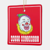 Enge Clown Horror Keramisch Ornament (Links)