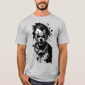 Enge Clown Ink Halloween T-shirt (Voorkant)