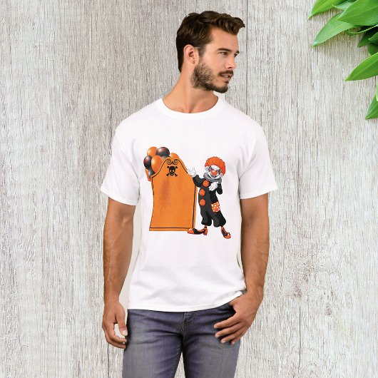 Enge Clown Mannen T-shirt