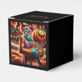 Enge Clown met Jack O' Lantern Halloween Bedankdoosjes (Voorkant Zijde)
