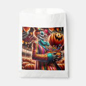 Enge Clown met Jack O' Lantern Halloween Bedankzakje (Voorkant)