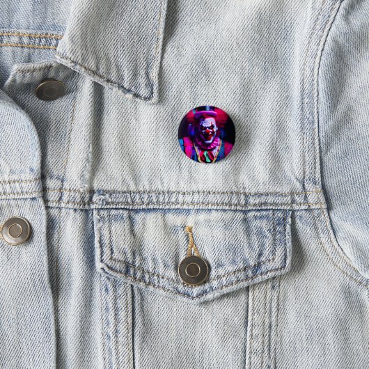 enge clown ronde button 3,2 cm (In situ)