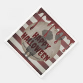 Enge Clown Shadow Creepy Carnaval Halloween Servet (Hoek)