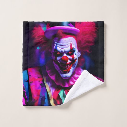 enge clown washandje (Wasdoekje)