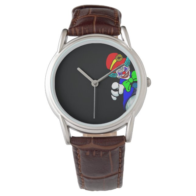 Enge Clown Watch Horloge (Voorkant)