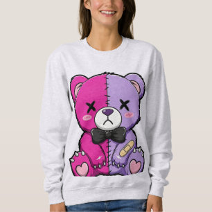 Enge Cute Gespleten Beer Trui