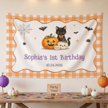 Enge Cute Halloween Verjaardagsfeestje
