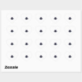 Enge Cute Kat � Spinnenpoten & Hart Ogen Classic Sticker (Vel)