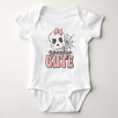 Enge Cute Roze Halloween Naam Verjaardag Romper (Voorkant)
