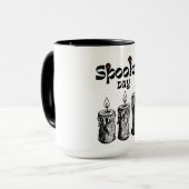 Enge Dag Gelukkig Halloween Mok (Voorkant links)