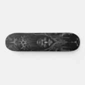 enge dame persoonlijk skateboard (Horizontaal)