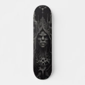 enge dame persoonlijk skateboard (Voorkant)