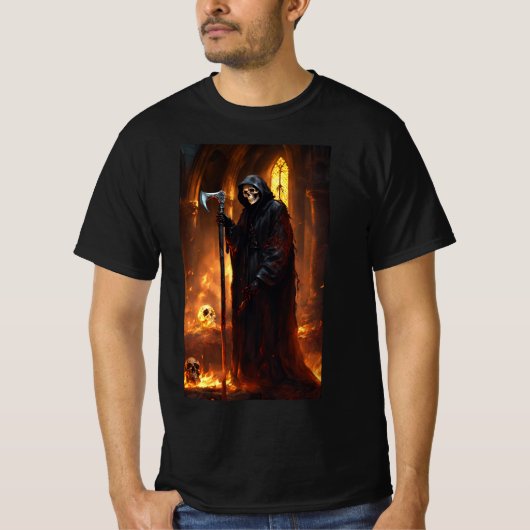 Enge death metal t-shirt (Voorkant)
