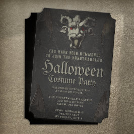 Enge Demon Monster Party Uitnodiging