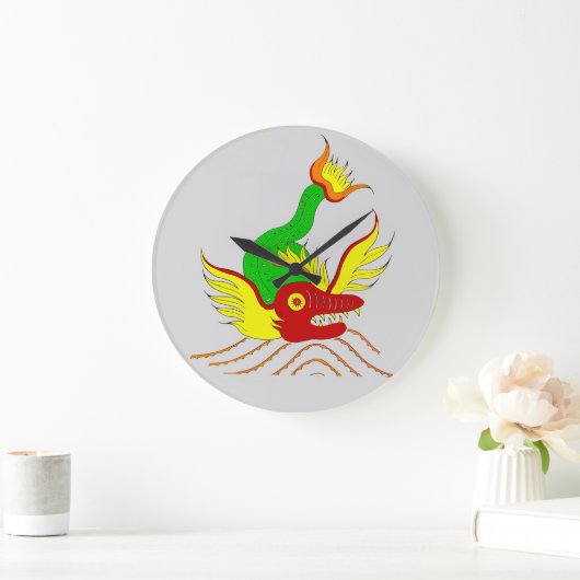 enge draak grote klok (Huis)