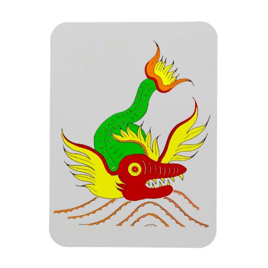 enge draak magneet (Verticaal)