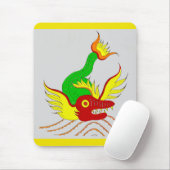 enge draak muismat (Met muis)