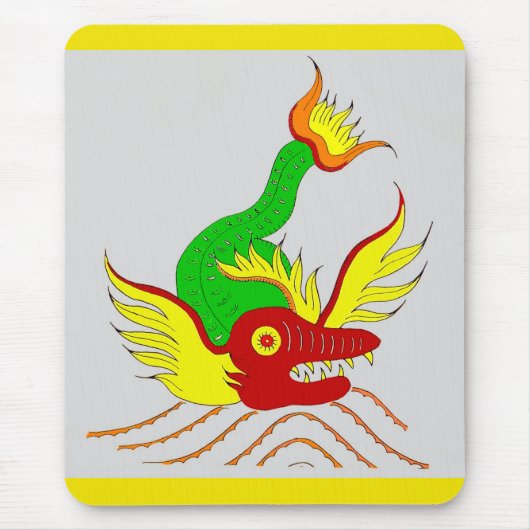 enge draak muismat (Voorkant)
