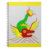 enge draak notitieboek (Voorkant)