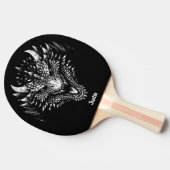 Enge Draak Persoonlijk Tafeltennisbatje (Zijkant)