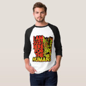 Enge Duivel Halloween Hier voor de Mensen T-shirt (Voorkant volledig)